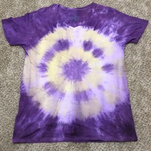 Homemade tie-dye tshirt